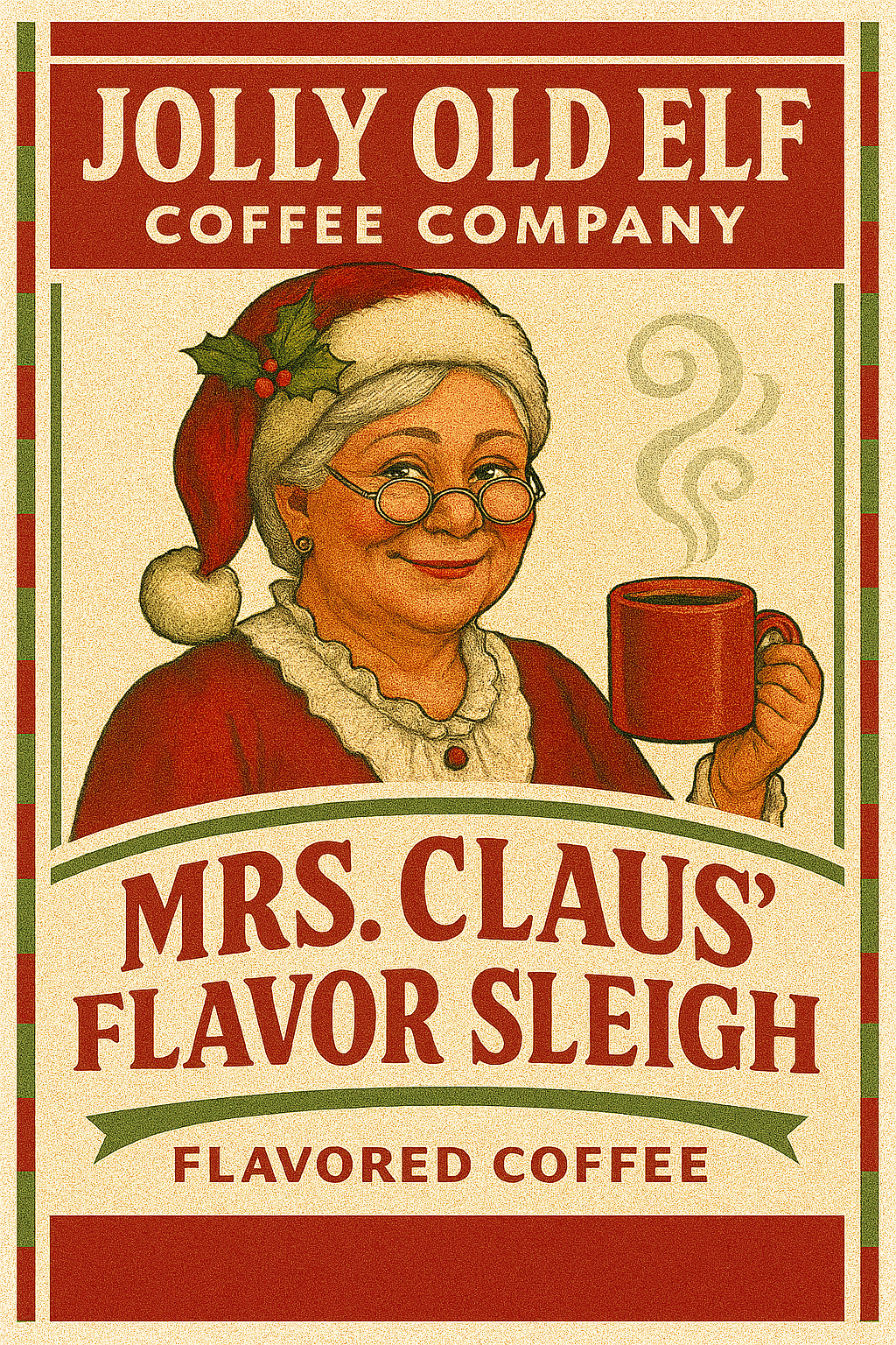 Mrs. Claus' Flavor Sleigh